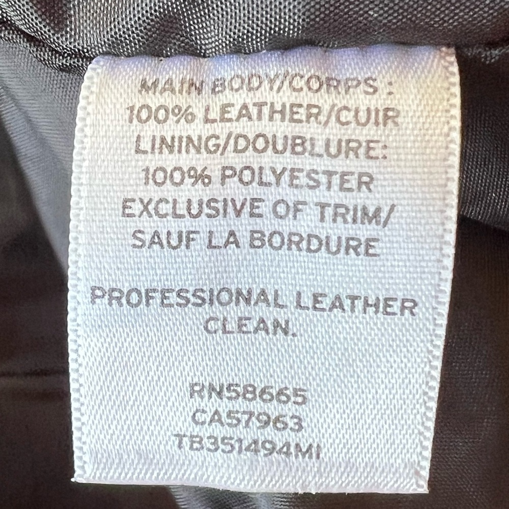 Treasure & Bond Soft Black‎ Leather Moto Jacket Women's Medium - Picture 4 of 9